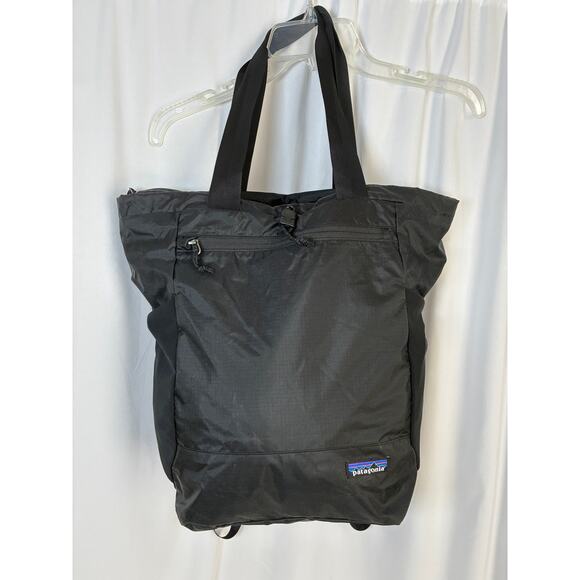 Patagonia Ultralight Black Hole Tote Pack 27L Black Bag Backpack Rucksack - Picture 1 of 13